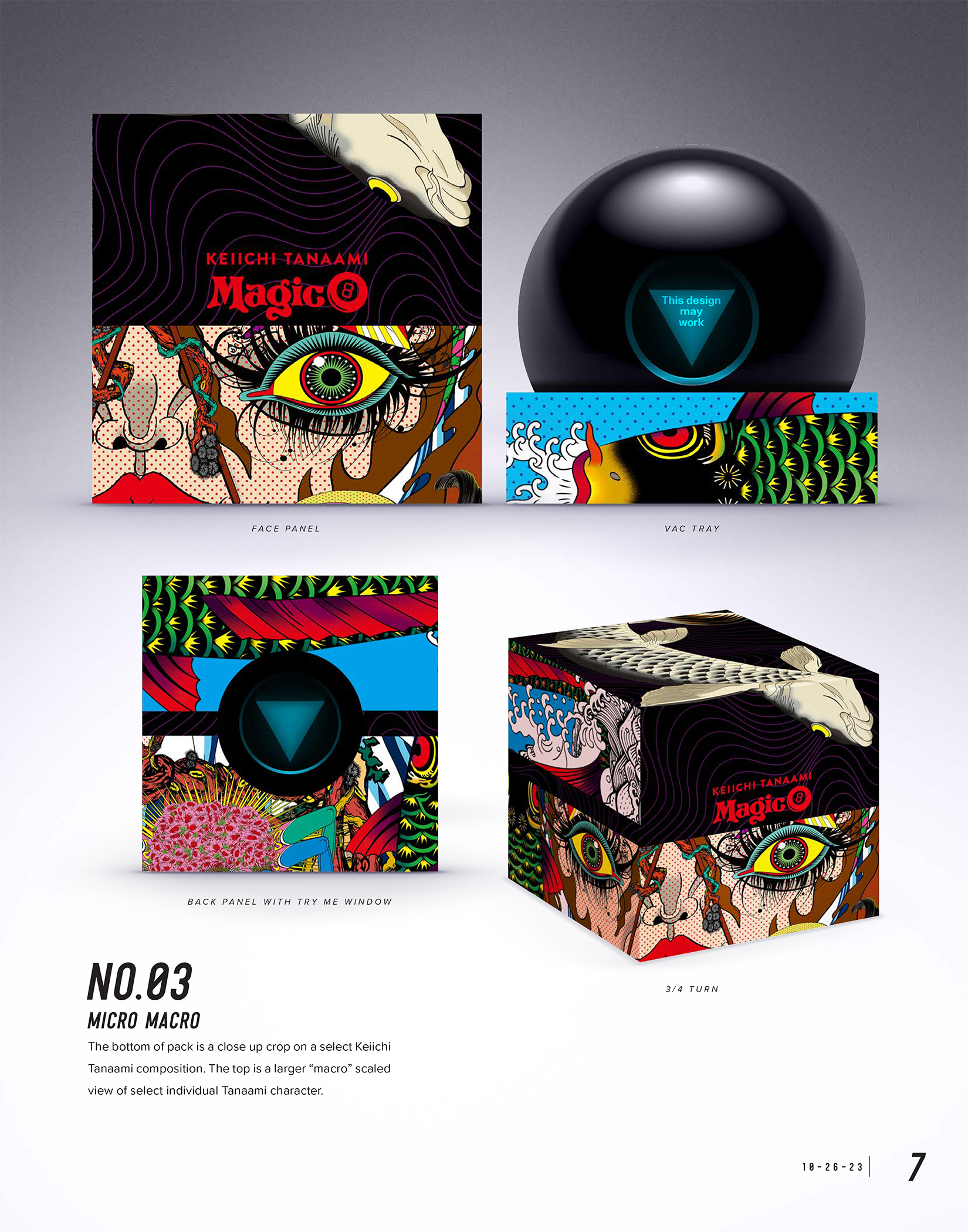 Magic 8 Ball Tanaami Packaging | Explore Unique Packaging